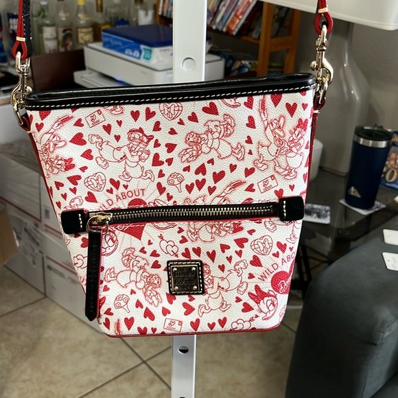 Dooney & Bourke Handbags - Donald and Daisy Duck Dooney & Bourke Small Zip Sac